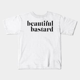 Beautiful Bastard Merch Beautiful Bastard Logo Kids T-Shirt
